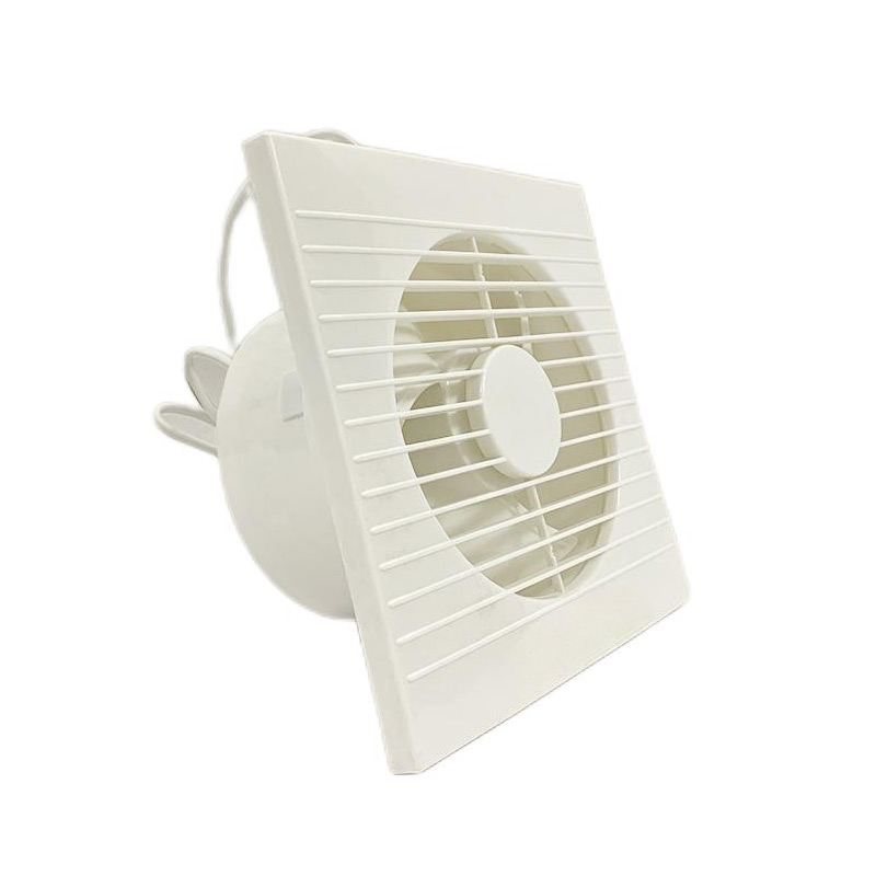 4/6/8 Inch Square Plastic evacuatione Exhaurire Fan